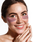 CHIARA AMBRA® Rosa Hydrogel Augenmaske