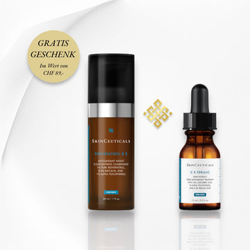 SkinCeuticals RESVERATROL B E + Geschenk CE Ferulic 15ml