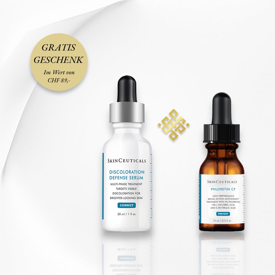 SkinCeuticals DISCOLORATION DEFENSE SERUM + Geschenk 15ml Phloretin CF