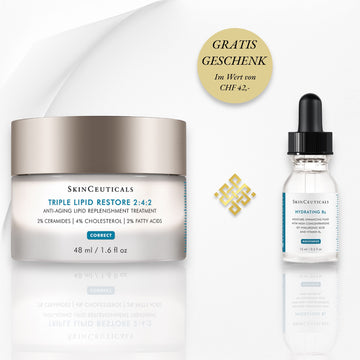 SkinCeuticals TRIPLE LIPID RESTORE 2:4:2 + Geschenk Hydrating B5 - 15 ml