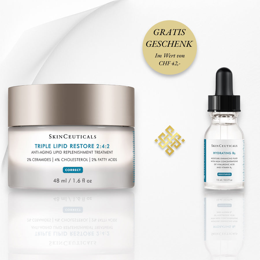 SkinCeuticals TRIPLE LIPID RESTORE 2:4:2 + Geschenk Hydrating B5 - 15 ml
