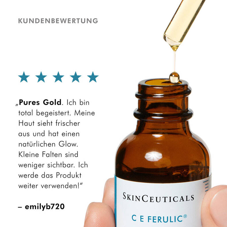 SkinCeuticals CE FERULIC®MIT 15 % REINES VITAMIN C + Geschenk P-TIOX - 15 ml