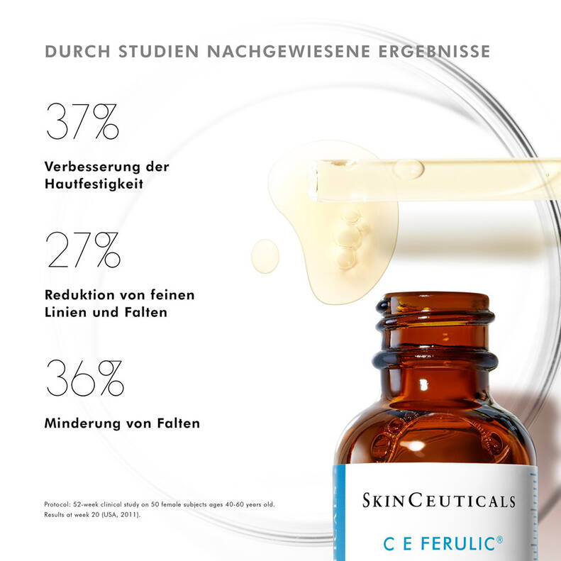 SkinCeuticals CE FERULIC®MIT 15 % REINES VITAMIN C + Geschenk P-TIOX - 15 ml