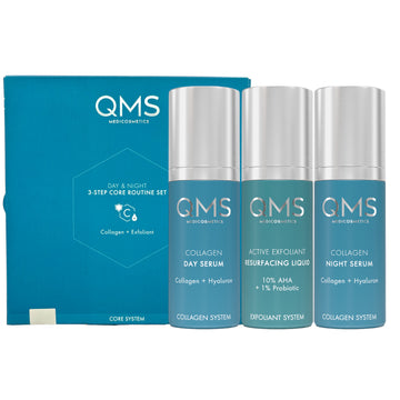 QMS Day & Night 3-Step Core Routine Set Strong  3x30ml