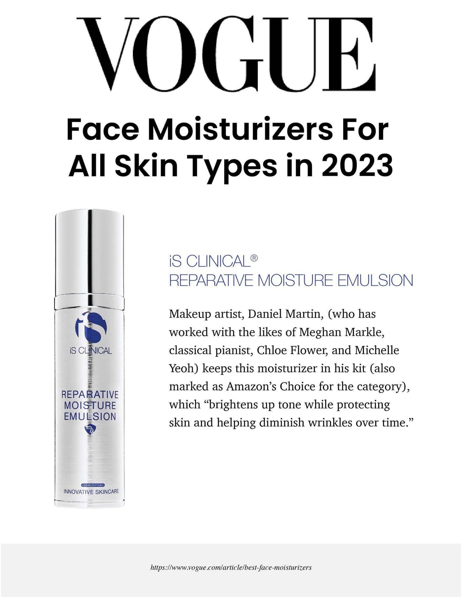 iS Clinical REPARATIVE MOISTURE EMULSION
