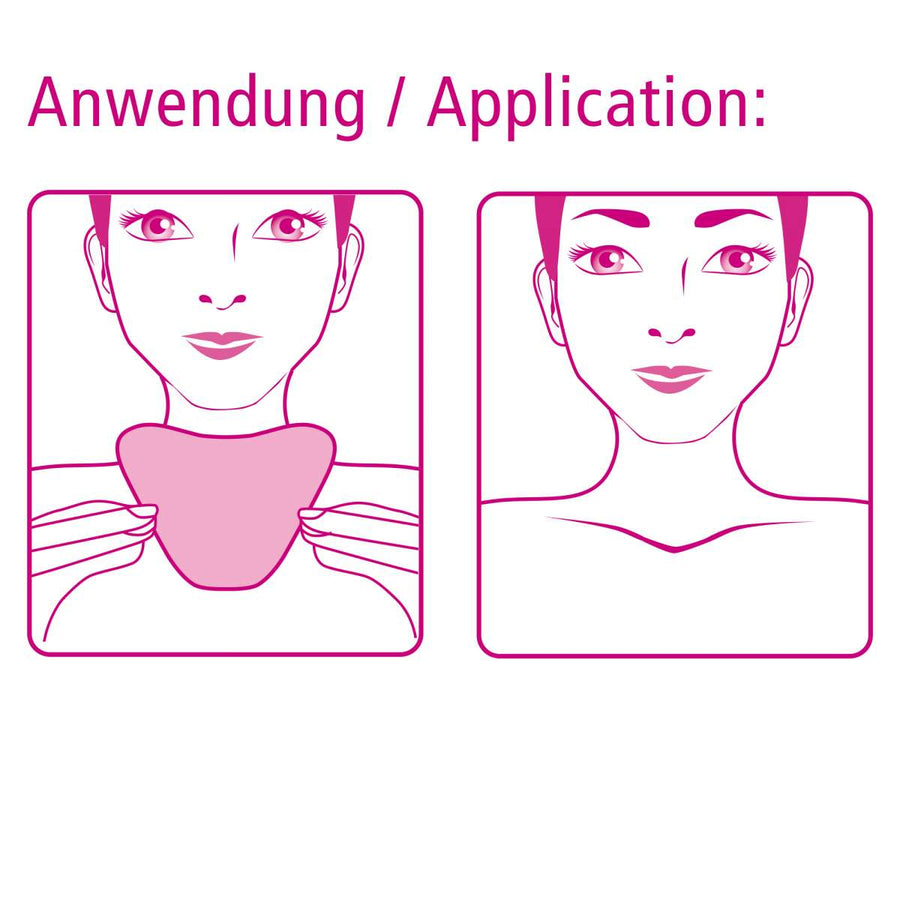 CHIARA AMBRA® Straffende Hydrogel Dekolleté Maske