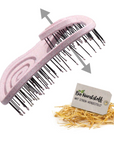CHIARA AMBRA® MINI Bio Haarbürste mit Stroh