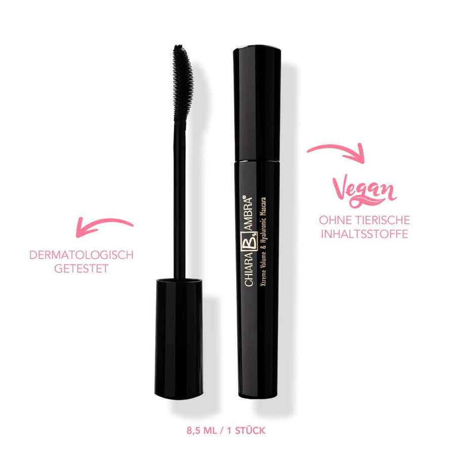 CHIARA AMBRA®XTREME VOLUME & HYALURONIC MASCARA