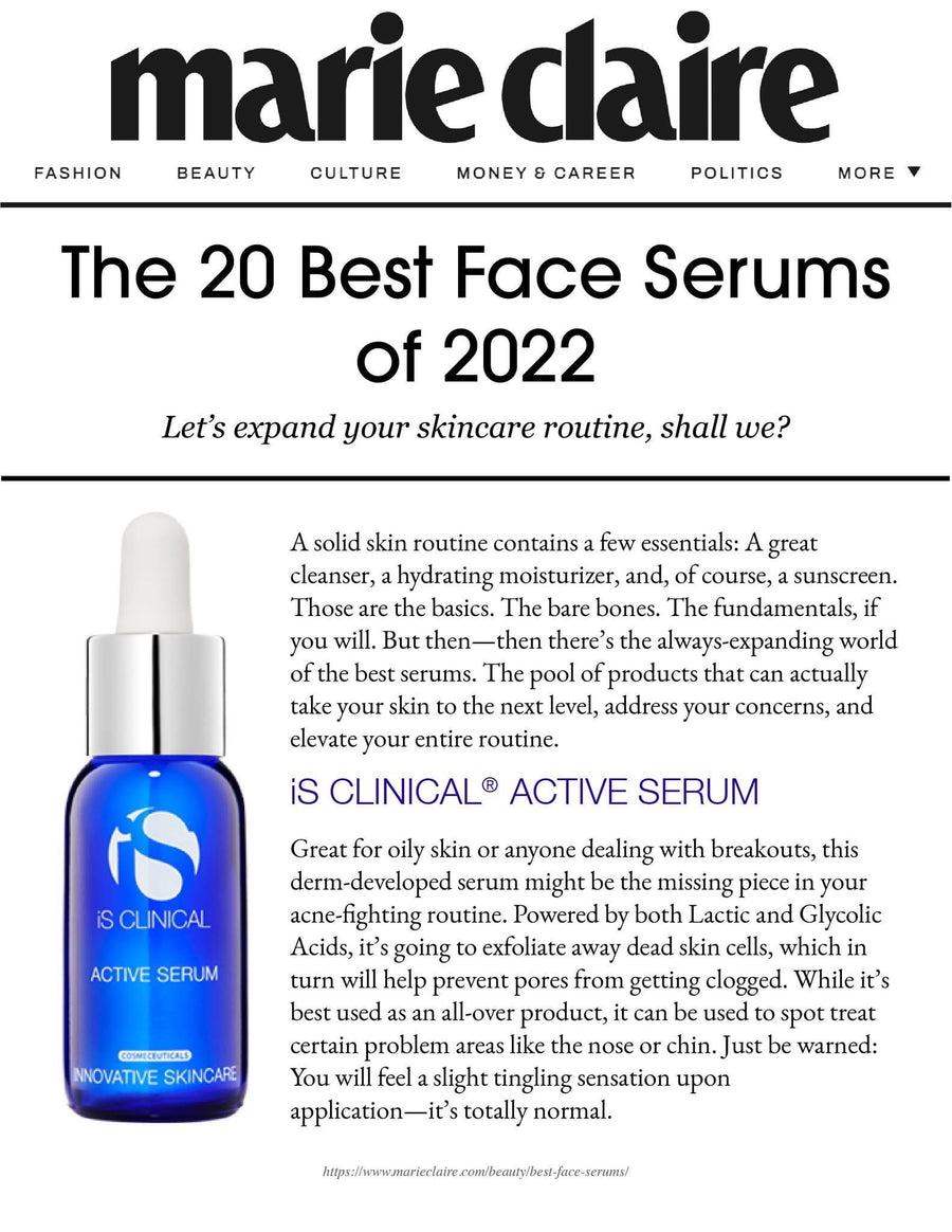 iS Clinical ACTIVE SERUM 15 ML / 30 ML