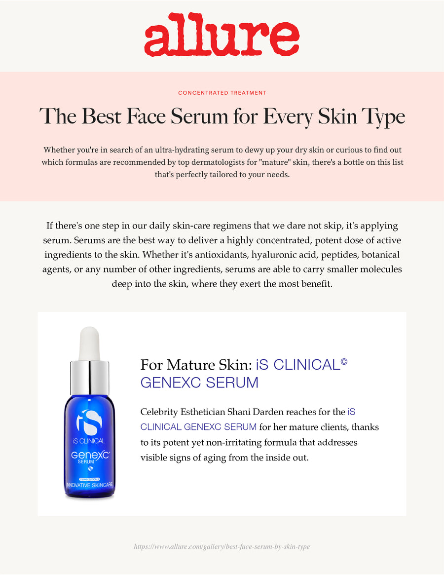 iS Clinical GENEXC SERUM